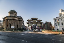 The Chinatown Arch On Nelson Street