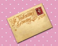 Valentines Day Postcard Vintage