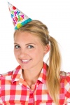 Young Birthday Woman
