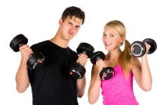 Young Couple Workout