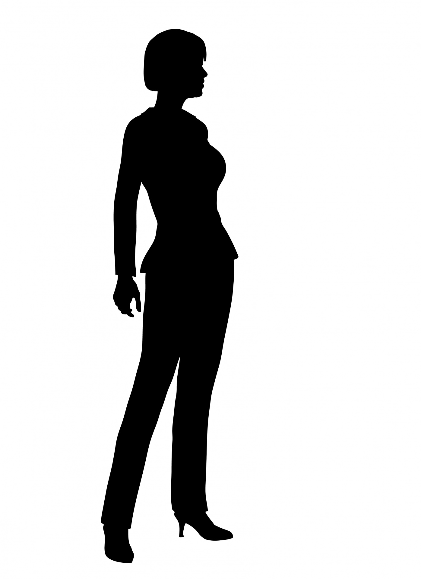 Business Woman Silhouette