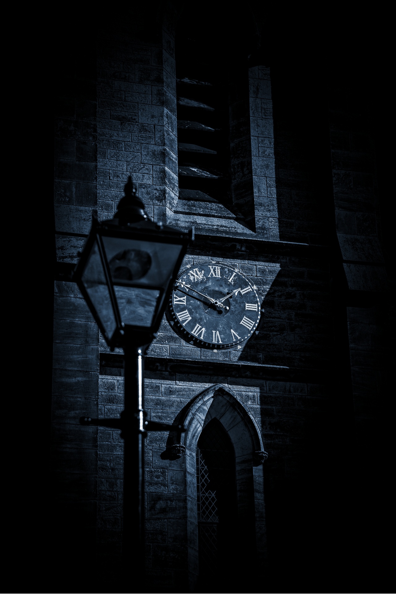 Clock On The Church