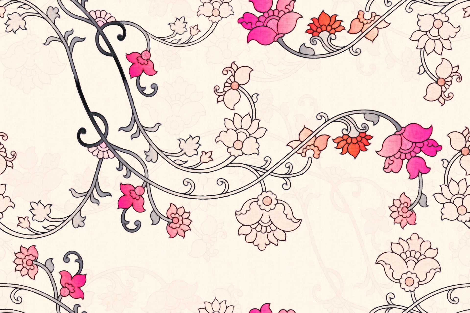 Floral Pattern Background 616