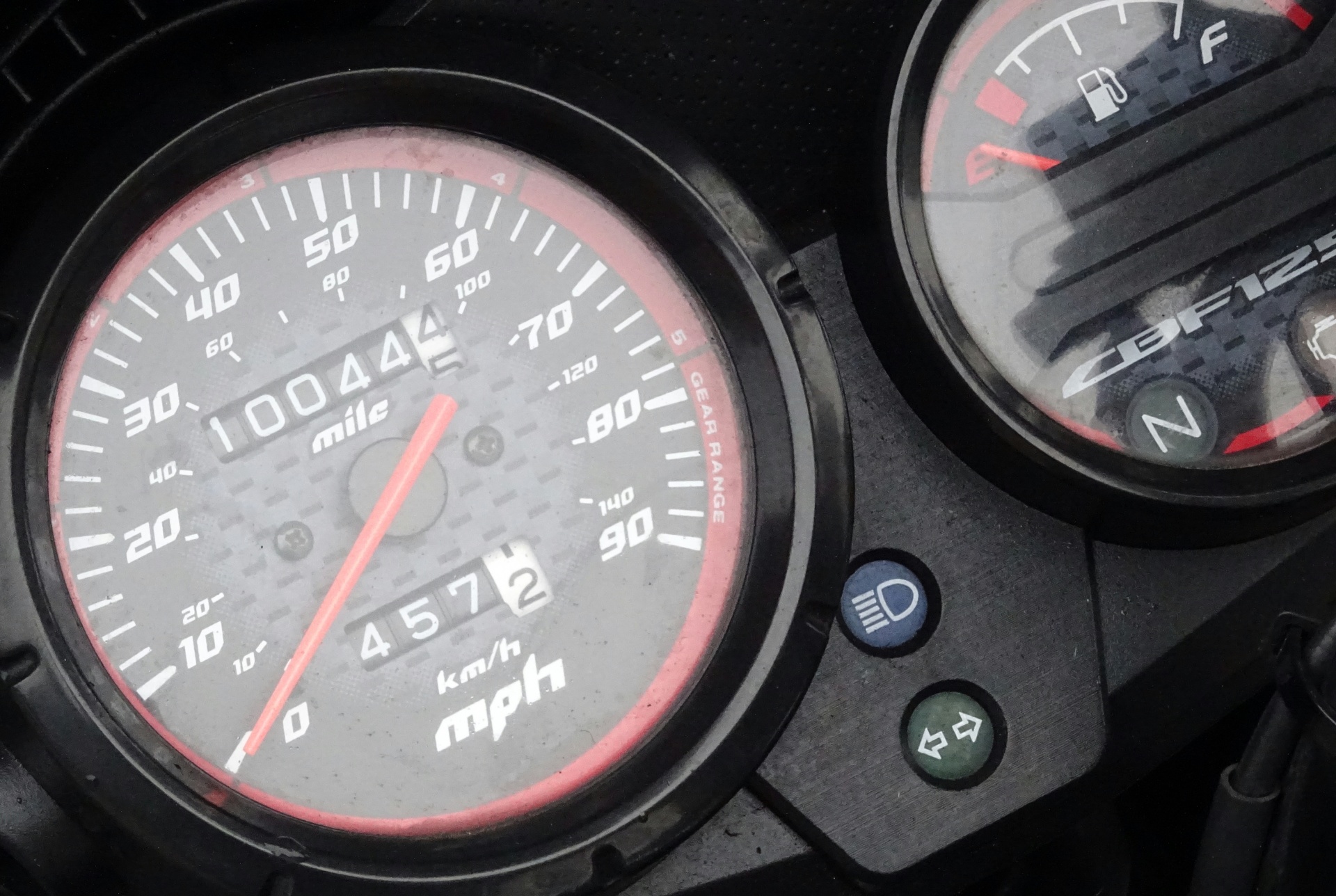 Honda CBF125 Motorcycle Speedometer