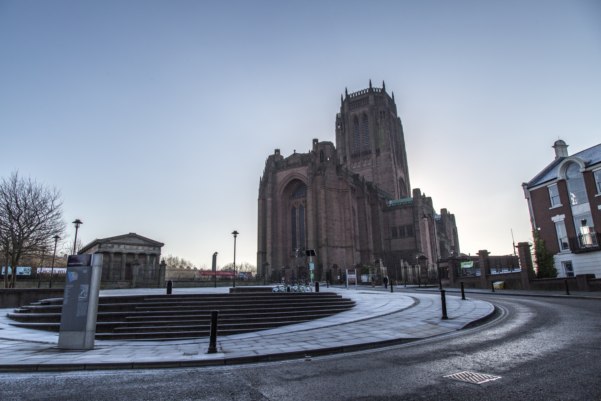 Liverpool Cathedral In Winter
