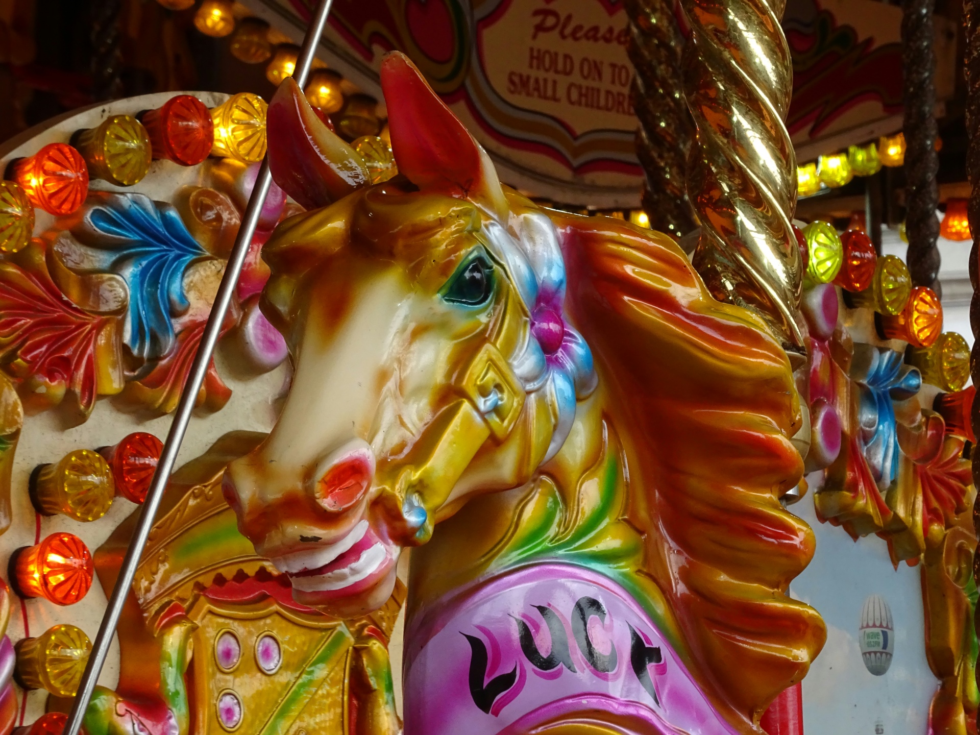Lucy Carousel Horse