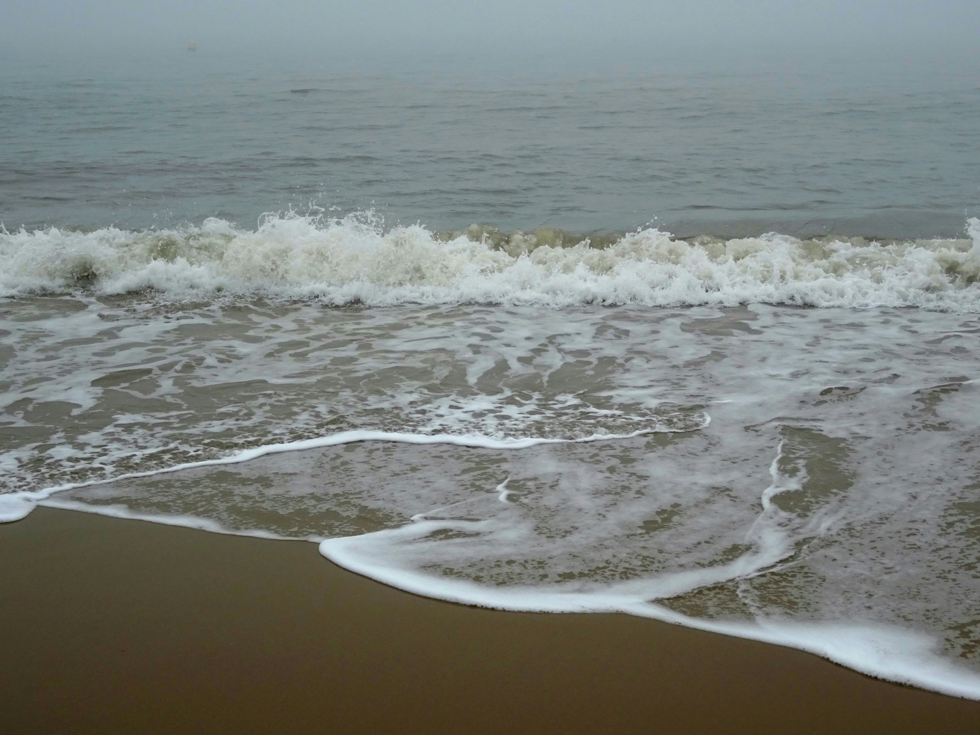 Misty Horizon Ocean Seashore