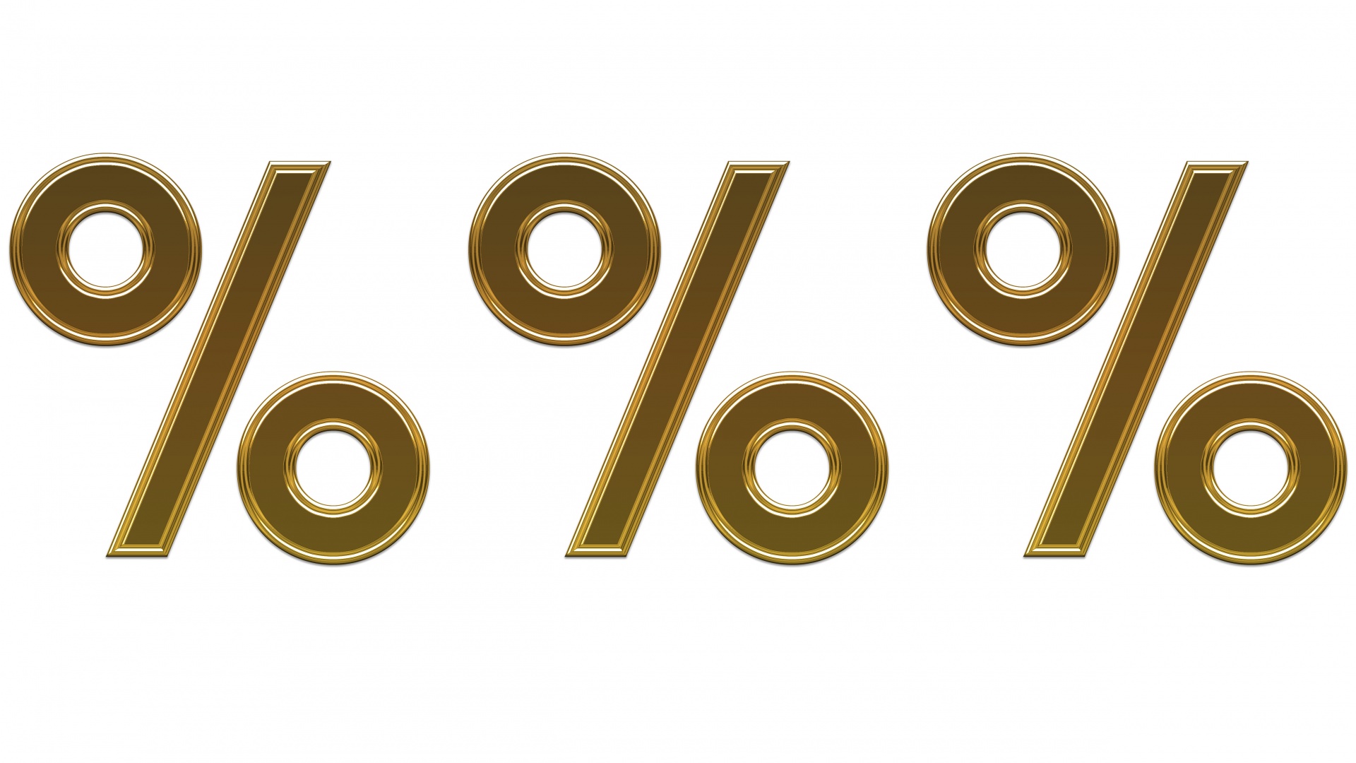 Percent signs for your numeric or monetary projects