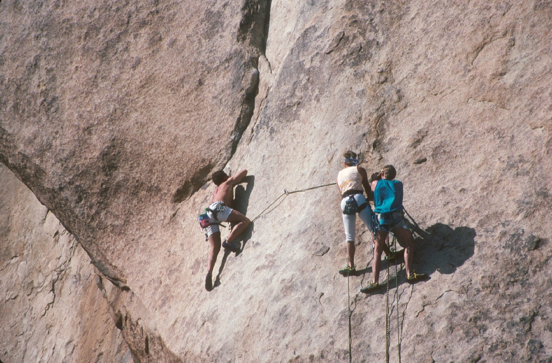 Rock Climbers' Perserverance