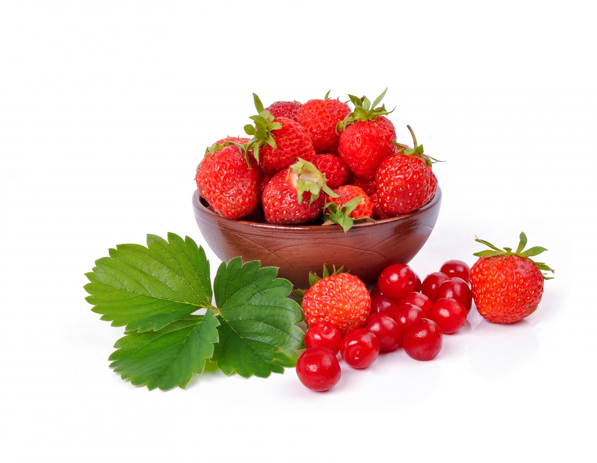 Strawberries And Cherries
