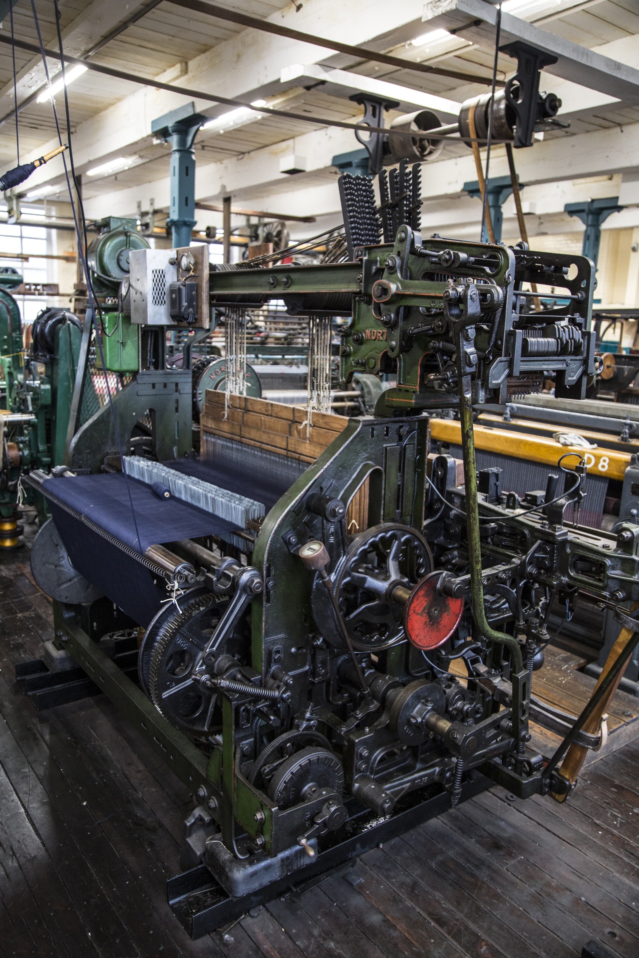 Textile Industry - Spinning machines at Bradford Industrial Museum