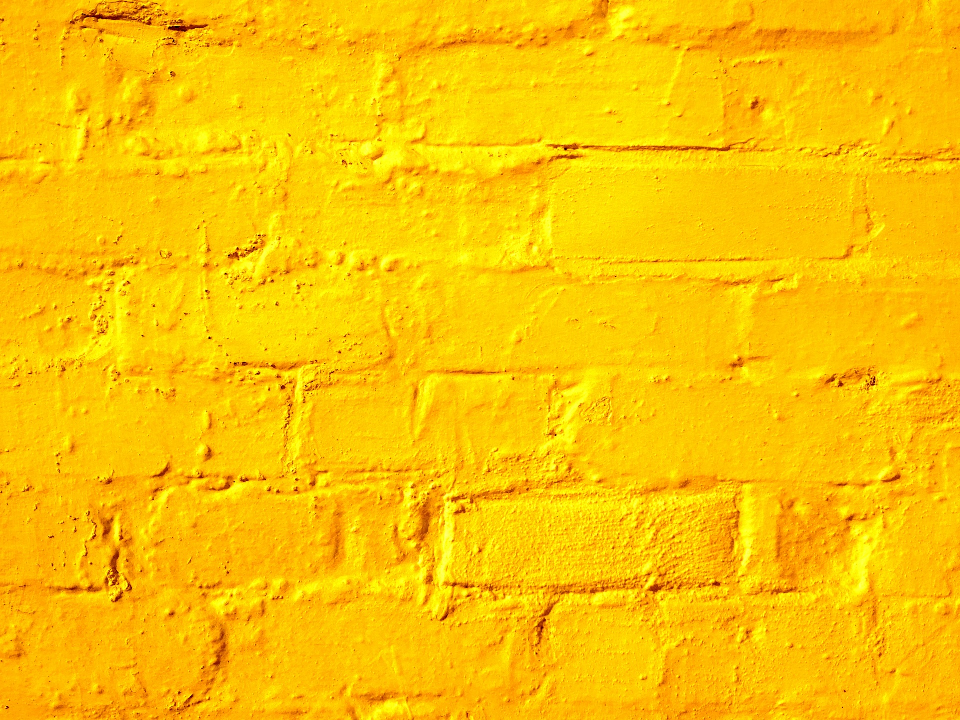 Yellow Bricks Background