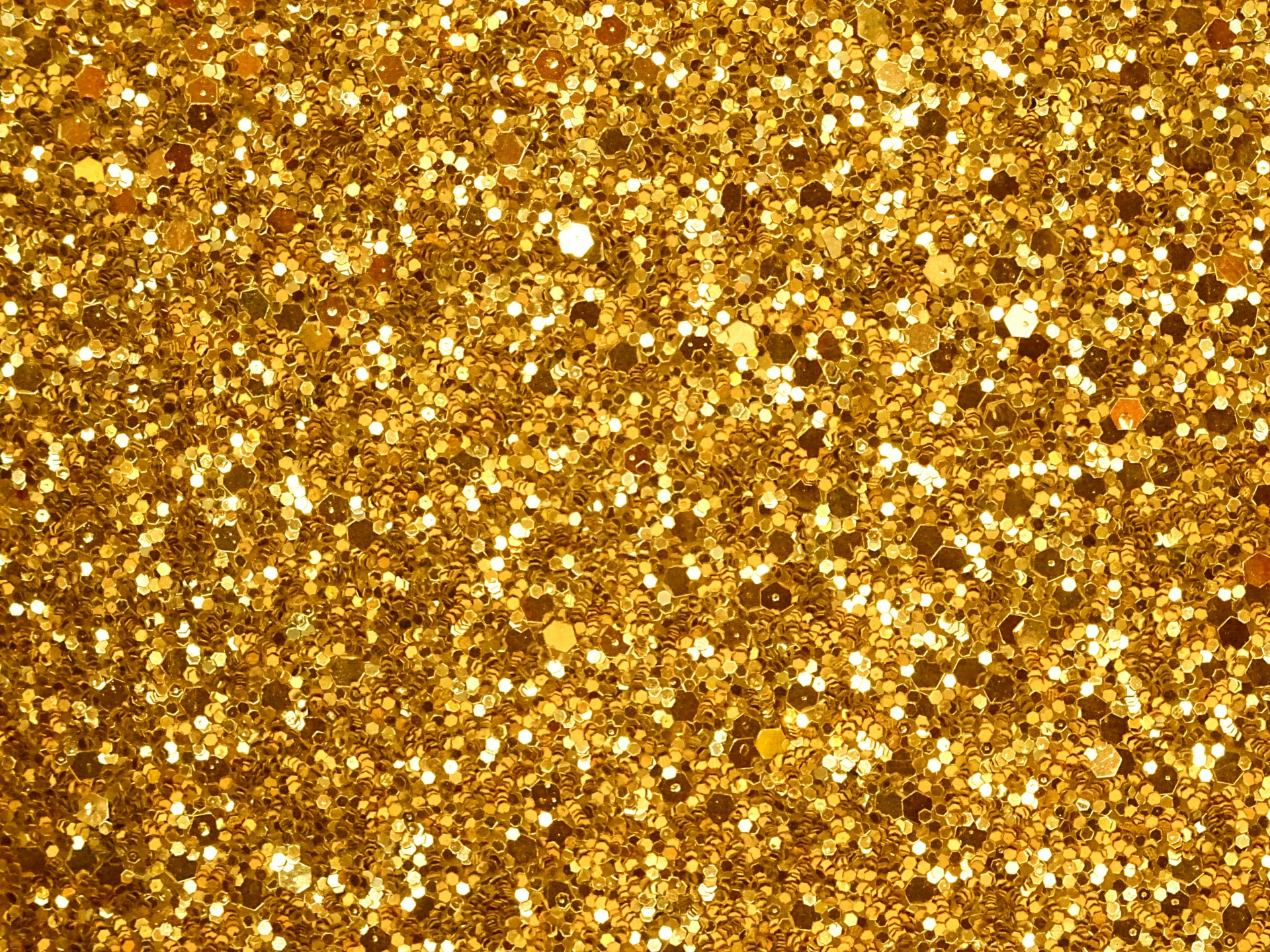 Yellow Sparkling Background