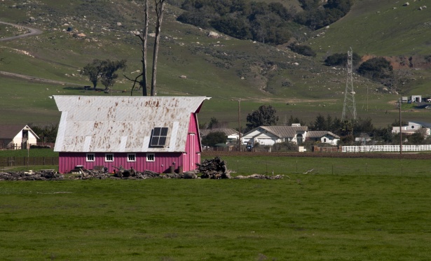 Pink Barn Free Stock Photo - Public Domain Pictures