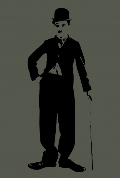 Portrait Of Charlie Chaplin Free Stock Photo - Public Domain Pictures