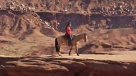 American Indian On Horse