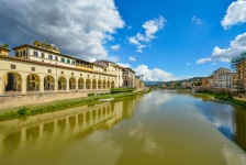 Arno River In Florence