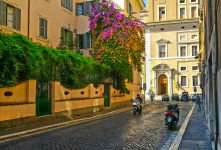 Back Street In Rome