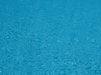 Blue Water In A Pool