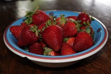 Bowl Of Strawberries Photo 1 Of 8