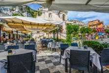 Cafe In Taormina