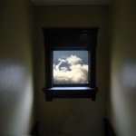 Cloud Sky Through Hall Window