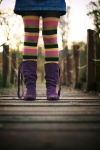 Colorful Stockings And Boots