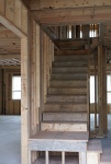 Construction Site Wooden Stairs