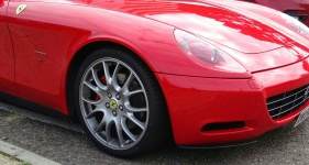 Ferrari Front Wheel And Lights