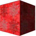 Gift Box In Red Velvet