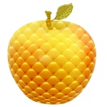 Golden Quilted Gala Apple