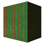 Green With Red Stripes Box