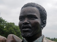 Head Of Statue At Struggle Park