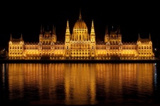 Parliament Building At Night