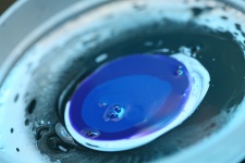 Blue Paint Drop