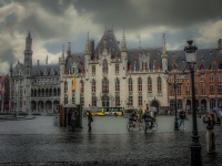 Rainy Day In Bruges