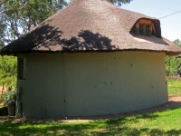 Rondavel With Thatched Roof