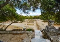 Ruins In Athens
