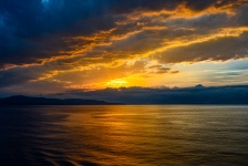 Sunset On The Mediterranean