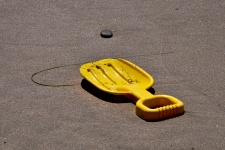 Yellow Toy Shovel