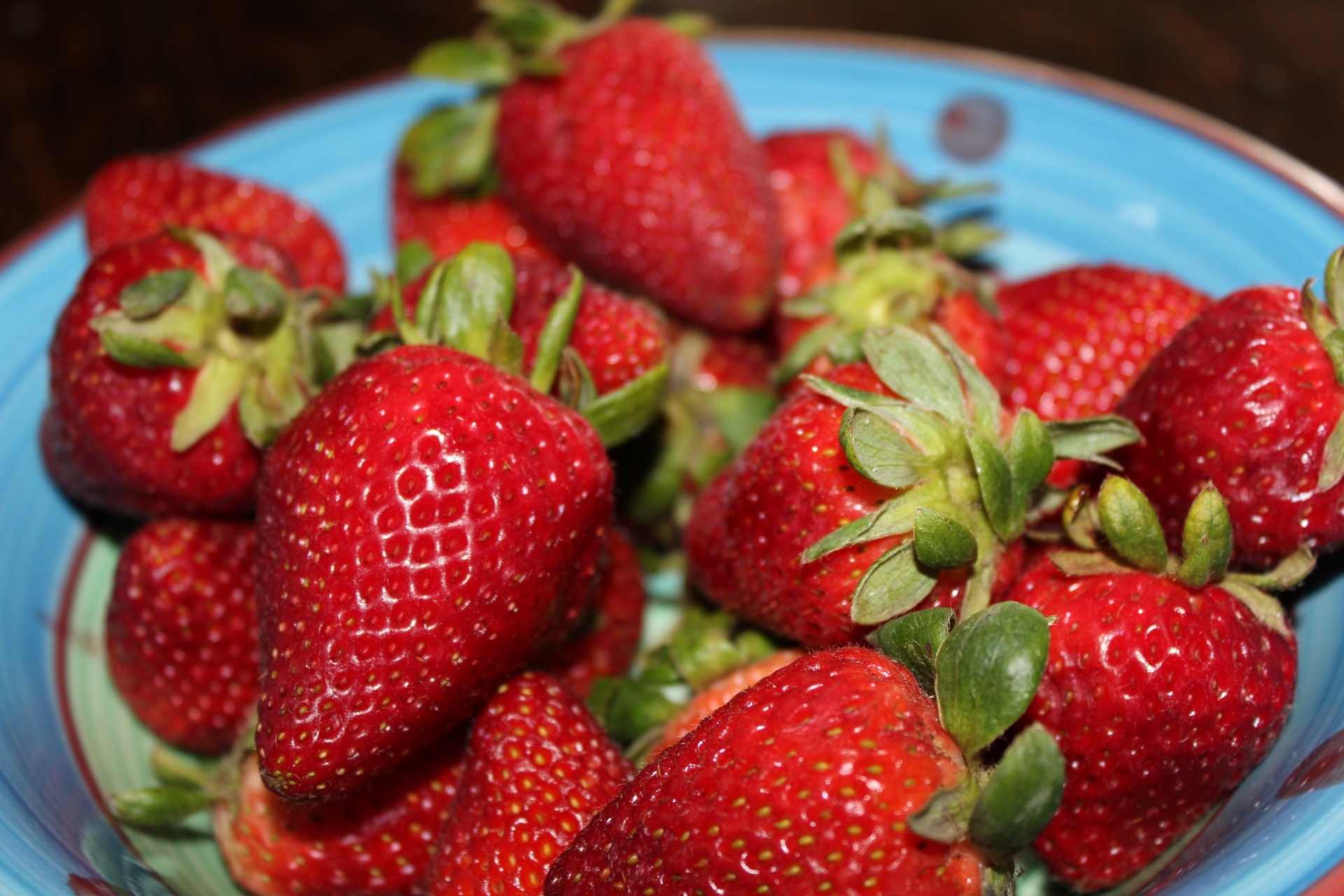 Bowl Of Strawberries Photo 5 Of 8