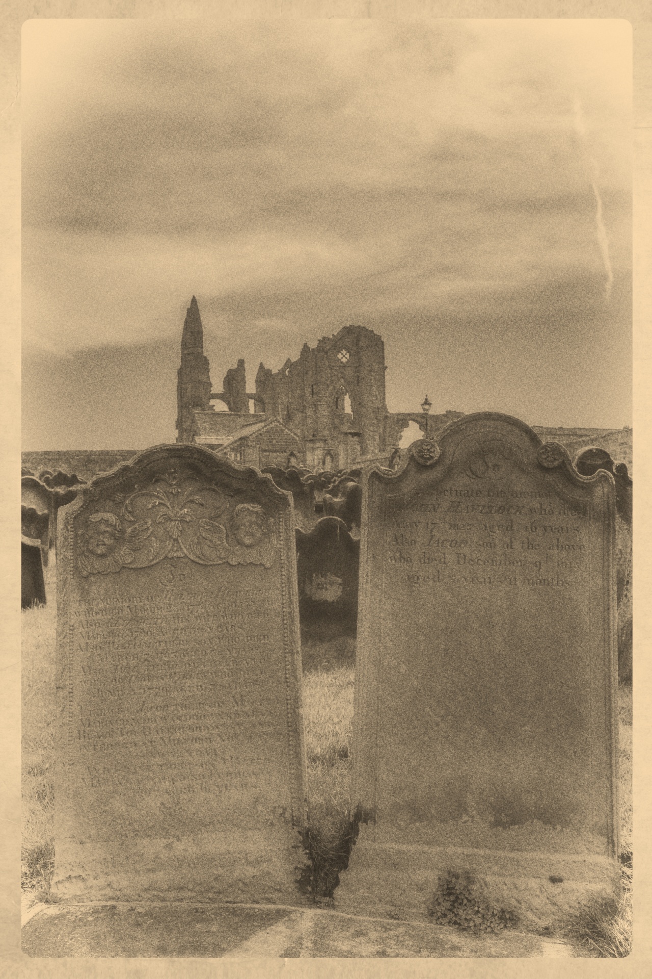 Cemetery In Whitby