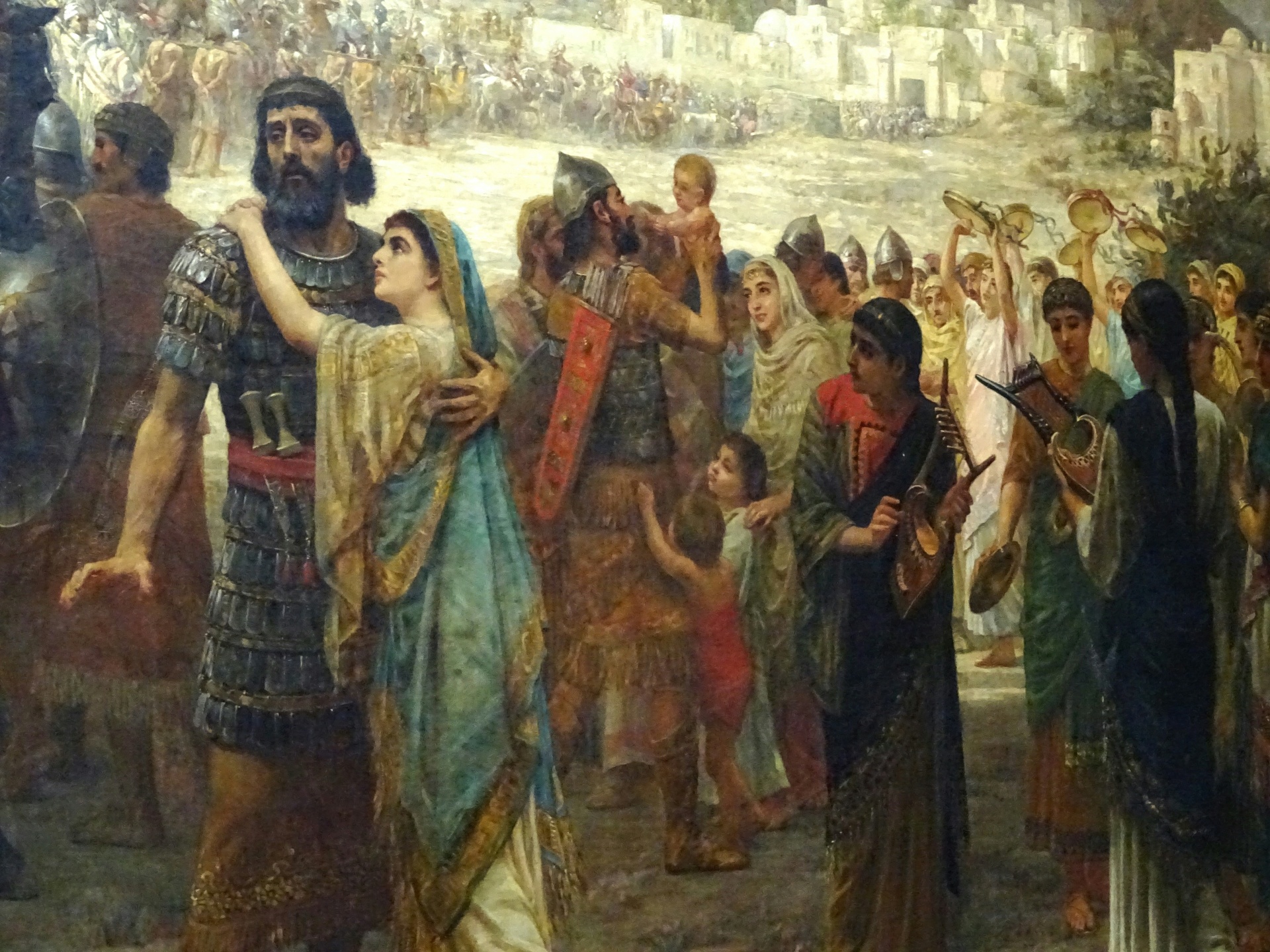 Jephthah's Vow by Edwin Longsden Long RA 12 July 1829 – 15 May 1891 Public Domain Painting