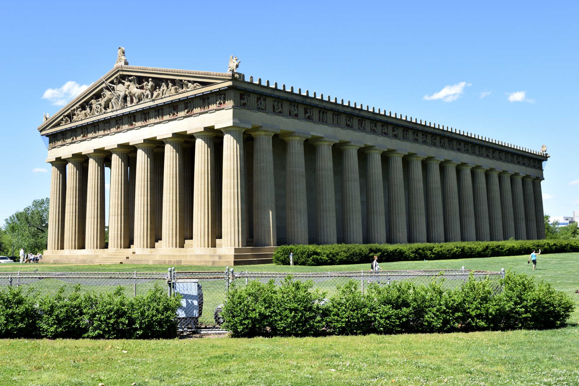Parthenon Building Replica