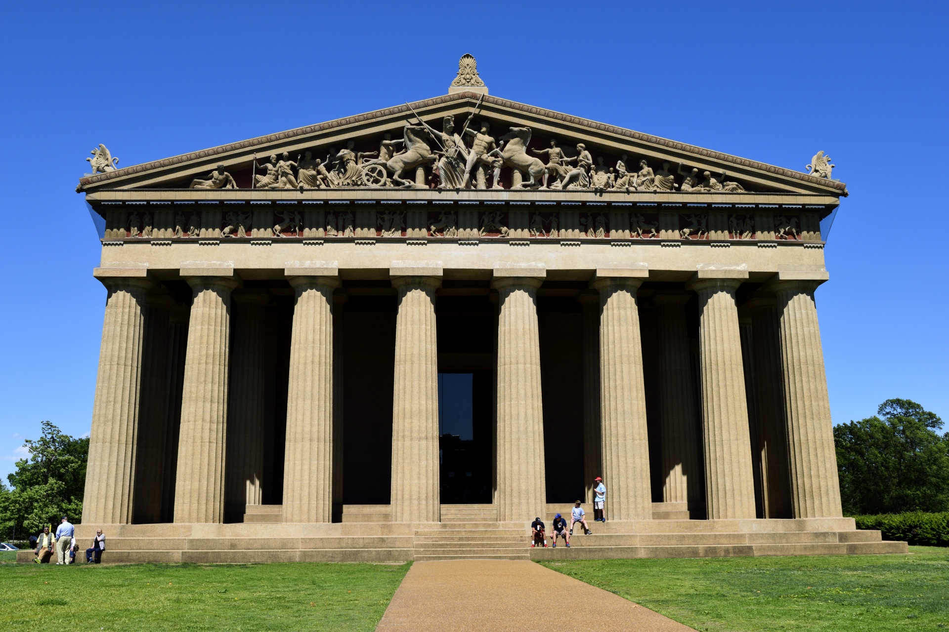 Parthenon Building Replica