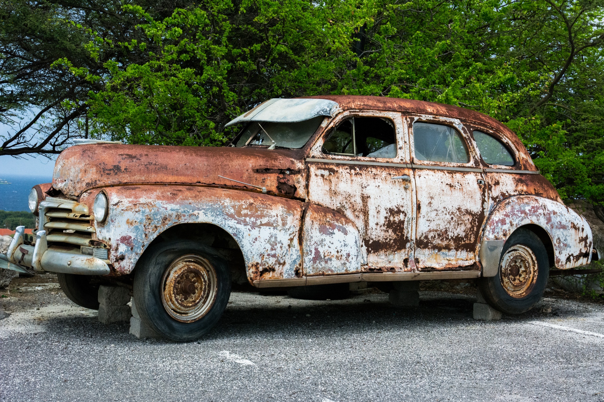 Rusty Vintage Car