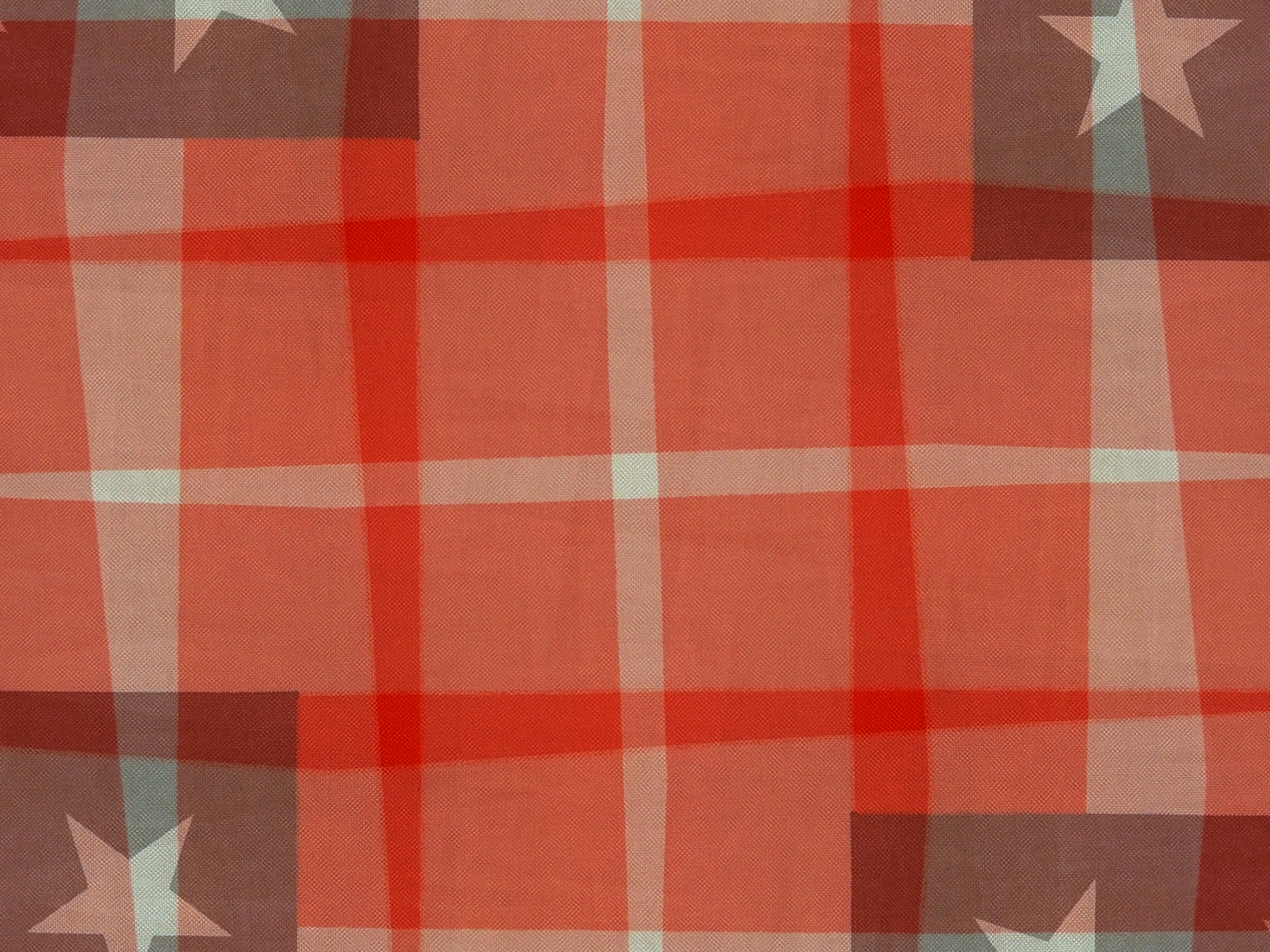 wallpaper of Red White and Blue plaid pattern