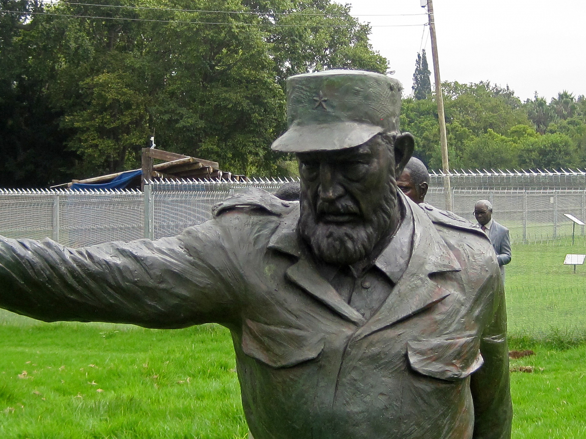 Statue Of Fidel Castro At Struggle