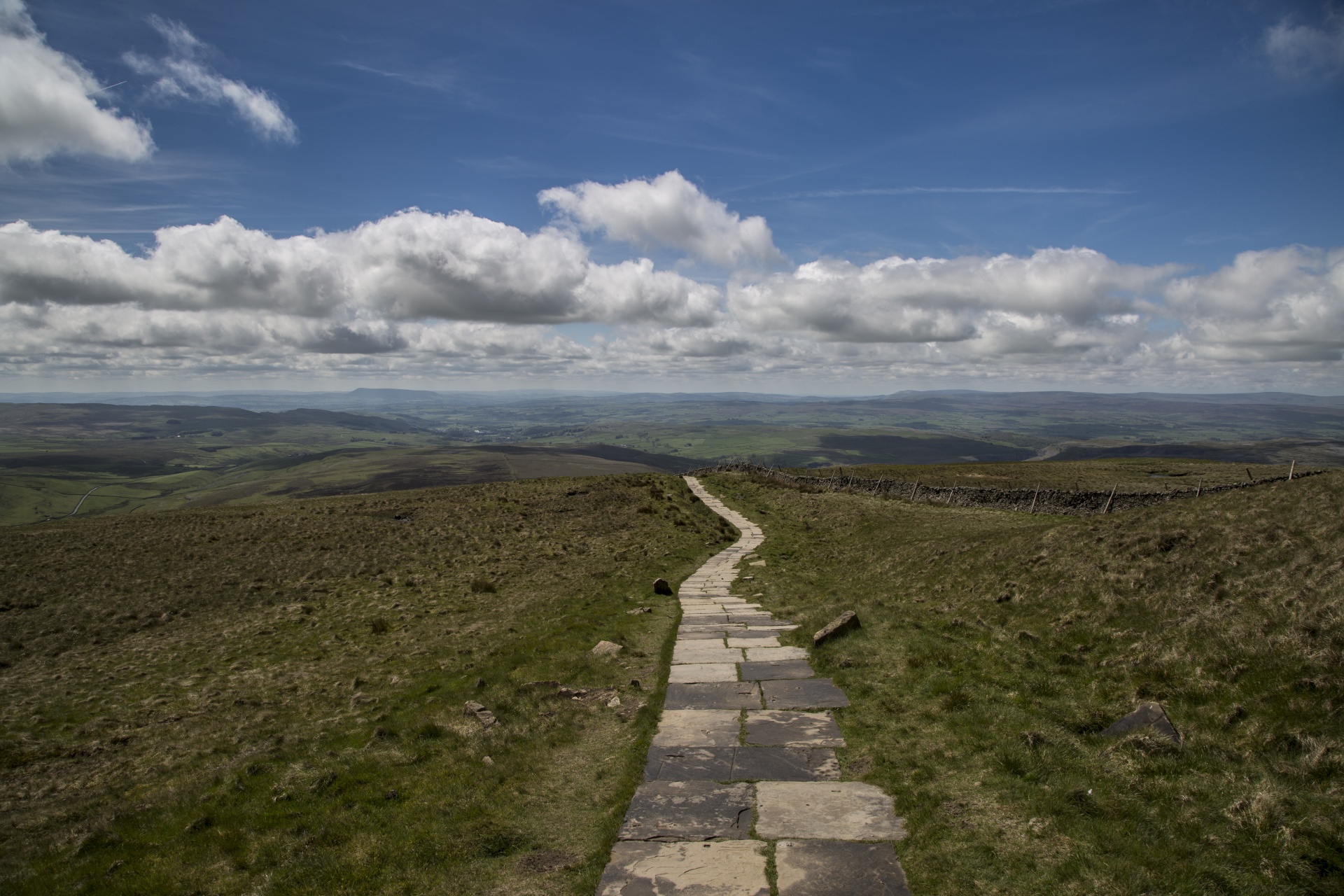 View To And From Pen-y-ghent