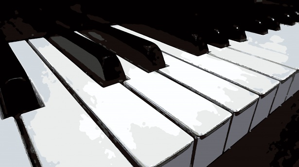 Efeito de desenho de teclado de piano Foto stock gratuita - Public Domain  Pictures